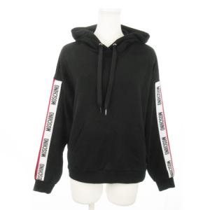 UNDERWEAR プルパーカー スウェット 長袖 ロゴ 小さいサイズ XS 黒 ブラック /AO16