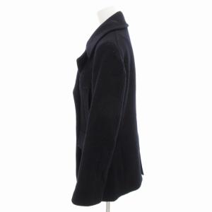 MACPHEE Pコート ピーコート 金ボタン ウール 36 紺 ネイビー /HO GY09