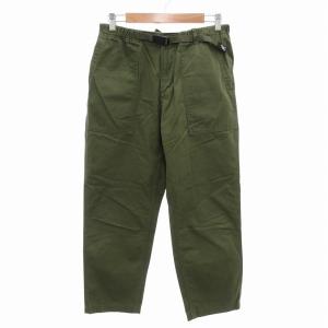 エディフィス別注 クライミングパンツ クロップド ロゴ M カーキ GMP-20F1646 /FF GY35