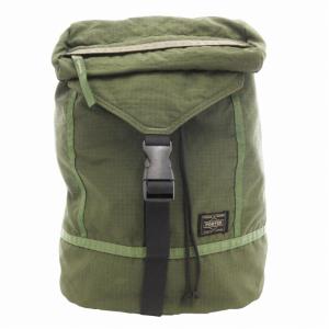 リュックサック バックパック ロゴ リップストップ ナイロン カーキ /GV GY35