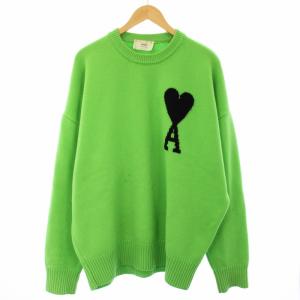 ニット プルオーバー ロゴ L グリーン UKS002.018