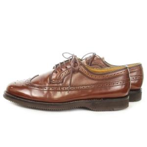 REGAL ビジネスシューズ 外羽根 レザー ウイングチップ メダリオン 25.5cm 茶 ブラウン /MN16 GY17