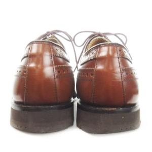 REGAL ビジネスシューズ 外羽根 レザー ウイングチップ メダリオン 25.5cm 茶 ブラウン /MN16 GY17