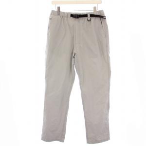 ベーシックトレックパンツ BASIC TREK PANT ベルト付き ロゴ 5P メッシュ L グレー