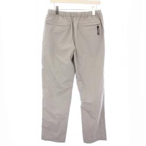 THE NORTH FACE ベーシックトレックパンツ BASIC TREK PANT ベルト付き ロゴ 5P メッシュ L グレー