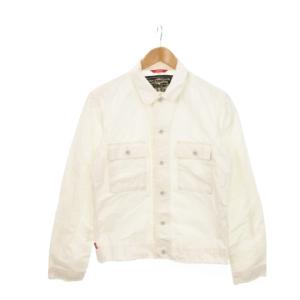ジャケット ダメージ加工 L ホワイト