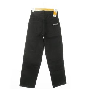 Carhartt DUCK BAGGY PANTS ワークパンツ ダック地 ストレート コットン 30 黒 ブラック /AO24