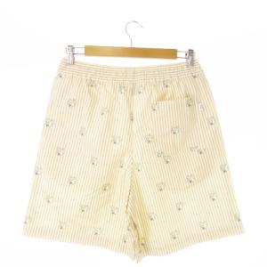 GELATO PIQUE HOMME × コウスケシミズ KOUSUKE SHIMIZU ストライプハーフパンツ ルームウェア ベア アニマル