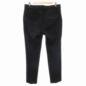 EMPORIO ARMANI パンツ スラックス ストレート 48 黒 ブラック /FF