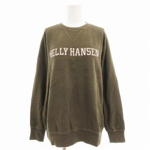 トレーナー スウェット プルオーバー 長袖 L カーキ /UD