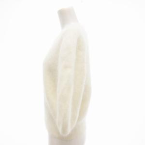 UNITED ARROWS シャギーニット セーター アンゴラ 長袖 白 ホワイト /UD