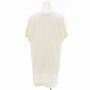 JOHNBULL Tシャツ カットソー Vネック 半袖 F 白 ホワイト /UD