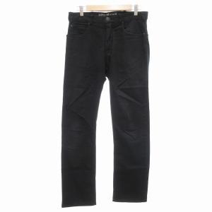 ブラックデニム パンツ スリム 29 黒 ブラック /JS