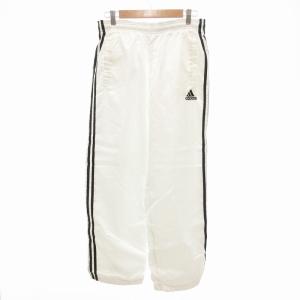 トラックパンツ ジャージ スリーライン イージー L 白 ホワイト /JS