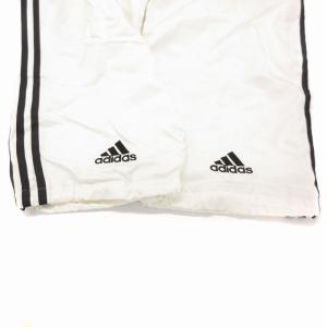 adidas トラックパンツ ジャージ スリーライン イージー L 白 ホワイト /JS
