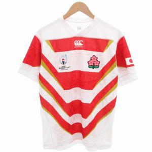 ラグビーワールドカップ2019 日本代表ユニフォーム レプリカ Tシャツ スポーツウェア L 赤 レッド