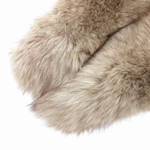 SAGA FOX ティペット 毛皮マフラー フォックスファー 茶 ブラウン /GV