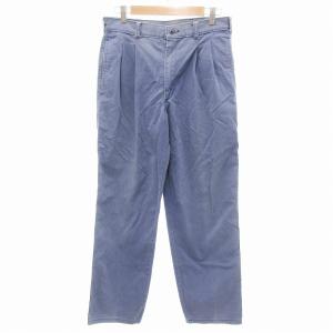 パンツ チノパン ツータック 32 ライトブルー /JS