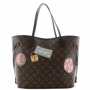 LOUIS VUITTON ネヴァーフルMM マイモノグラム ワールドツアー M42844 トートバッグ