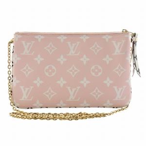 LOUIS VUITTON モノグラム ジャイアント ポシェット ドゥーブル ジップ M67561 ショルダーバッグ