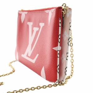 LOUIS VUITTON モノグラム ジャイアント ポシェット ドゥーブル ジップ M67561 ショルダーバッグ
