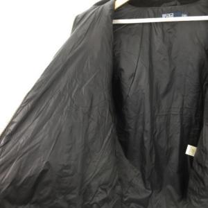 Polo by Ralph Lauren キルティング ジャケット ダブルジップ 中綿 XL 黒 ブラック /AH20 GY03