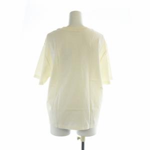 MONCLER 24ss Tシャツ カットソー 半袖 ポケット付き ロゴ ワッペン XS アイボリー J10938C00022