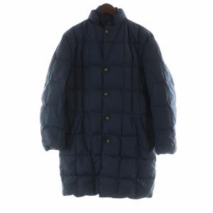 ダウンコート 長袖ジップアップ ロゴ XL 紺 ネイビー 54251-480 GY18 /MQ