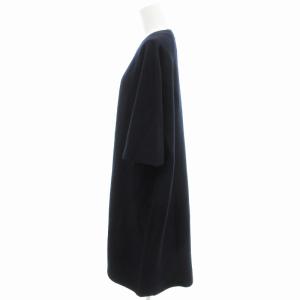 COS オーバーサイズウールTシャツワンピース カットソー ニット ひざ丈 クルーネック ラグランスリーブ 半袖