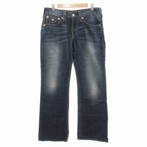 デニム ジーンズ パンツ ブーツカット 32 青 ブルー /TI