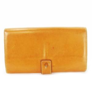 Felisi 長財布 ロングウォレット 小銭入れあり 手帳型 レザー 革 ロゴ型押し 茶 ブラウン /CK29 GY04