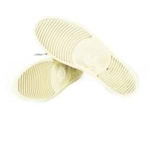 UGG スリッポン スニーカー レザー 革 シボ革 ロゴ刻印 24.5cm 黒 ブラック /CK7 GY04