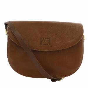 ショルダーバッグ  裏地ノバチェック ブラウン