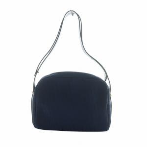 MODELE EXCLUSIF ヴィンテージ トロッター ショルダー バッグ ハンド キャンバス レザー