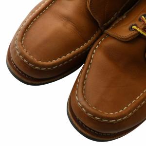 Russell Moccasin ショートブーツ レースアップ 9.5 ブラウン