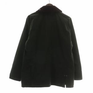 Barbour BEDALE SL JACKET オイルドジャケット ブルゾン 裏地チェック柄 ジップアップ 36 S