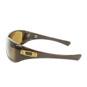 OAKLEY Hijinx サングラス セルフレーム スクエア ロゴ ラメ 64 15 茶 ブラウン 03-594 /MN1