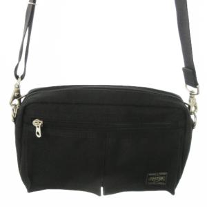 吉田カバン ショルダーバッグ キャンバス ロゴ 黒 ブラック /AO2 GY12