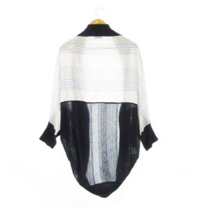 Vivienne Westwood MAN ラウンドカーディガン 切替 オーブ F ネイビー