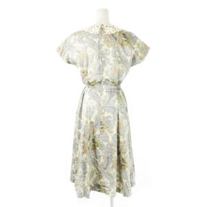 burberrys ワンピース ペイズリー 11 ブルー