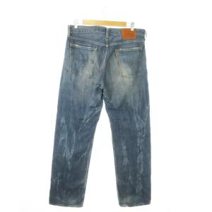 Levi's 503 デニムパンツ ウォッシュ加工 ダメージ加工 34 ブルー