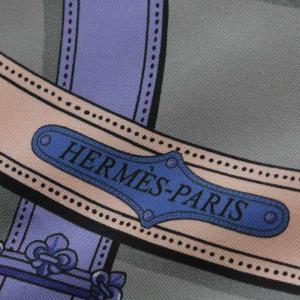 HERMES マキシツイリー CAVALCADOUR スカーフ シルク