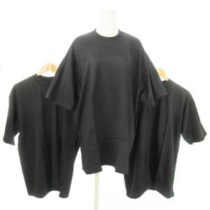 HEAVY WEIGHT Tシャツ 3点セット クルーネック 半袖 コットン 無地 XL 黒 ブラック
