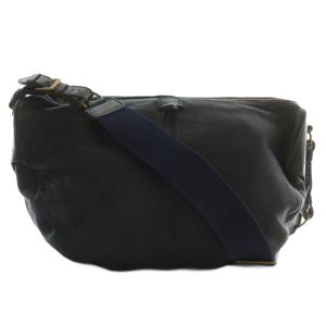 ショルダーバッグ レザー 黒 ブラック /XZ GY37