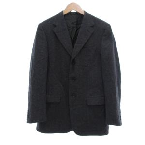 テーラードジャケット シルク混 シングル 48 グレー /UO GY22