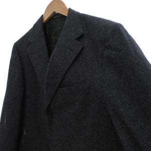 GIVENCHY テーラードジャケット シルク混 シングル 48 グレー /UO GY22