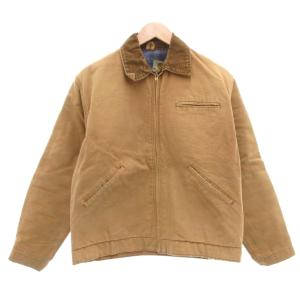 70s Cロゴ プリントタグ ヴィンテージ デトロイトジャケット ダック 40 ベージュ