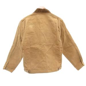 Carhartt 70s Cロゴ プリントタグ ヴィンテージ デトロイトジャケット ダック 40 ベージュ