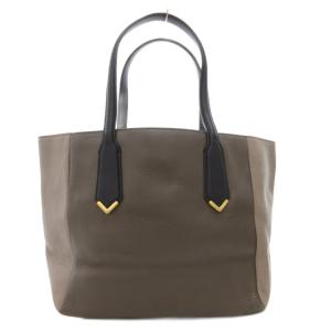 MARC by MARC JACOBS トートバッグ ロゴ レザー 茶 ブラウン /JS