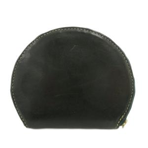 Dakota チェルキオ コンパクト財布 ウォレット 小銭入れ 半円型 ラウンドファスナー レザー 緑 グリーン /GV